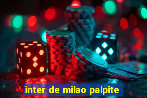 inter de milao palpite